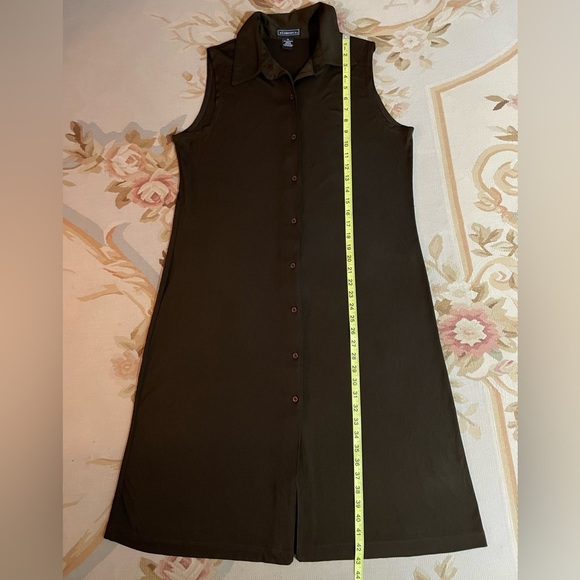 Dark brown sleeveless dress by elements size extra large - Picture 4 of 7